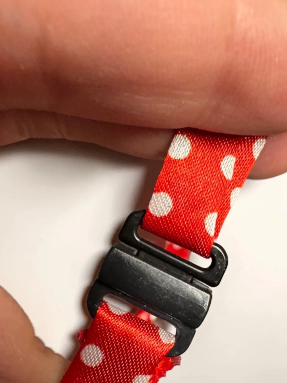 Red Polka Dot Dog/Cat Tie Adjustable Pet Necktie NWOT